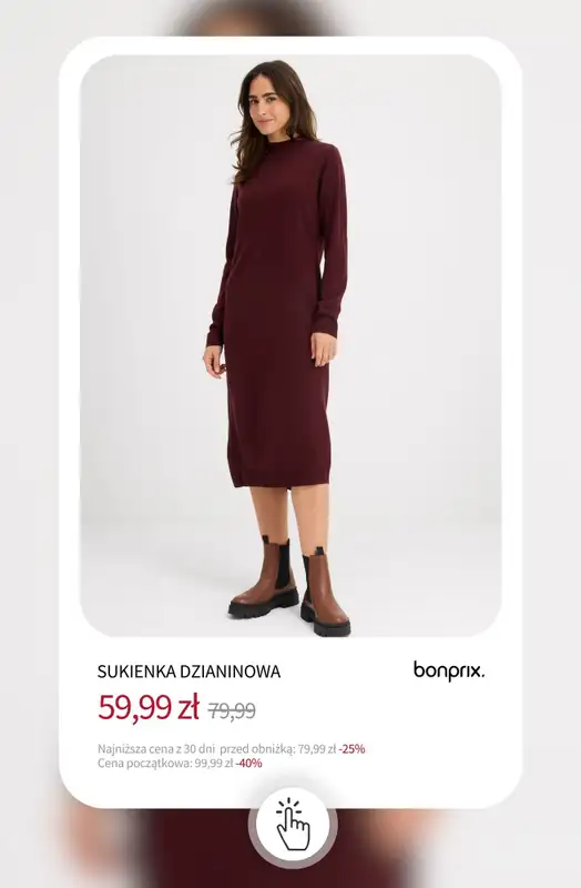 bonprix - gazetka promocyjna Influencers Hits od środy 03.12 do wtorku 09.12 - strona 8