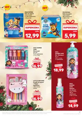 Kaufland - gazetka promocyjna Oferta Kaufland - Świąteczna Drogeria od czwartku 04.12 do wtorku 23.12 - strona 17