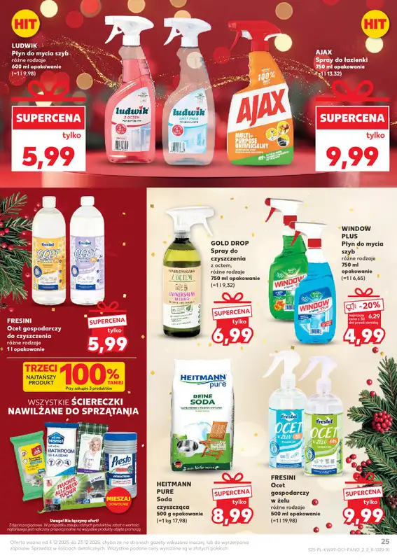 Kaufland - gazetka promocyjna Oferta Kaufland - Świąteczna Drogeria od czwartku 04.12 do wtorku 23.12 - strona 25
