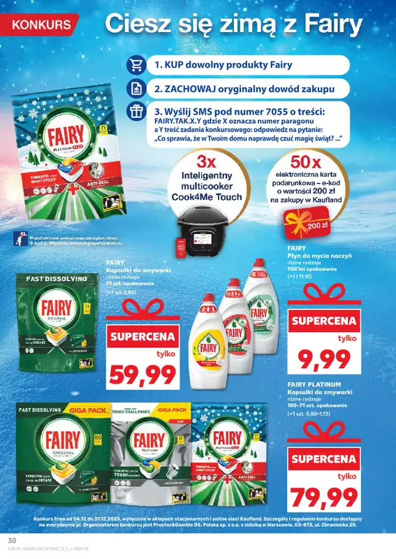 Kaufland - gazetka promocyjna Oferta Kaufland - Świąteczna Drogeria od czwartku 04.12 do wtorku 23.12 - strona 30