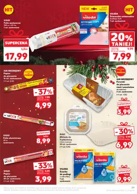 Kaufland - gazetka promocyjna Oferta Kaufland - Świąteczna Drogeria od czwartku 04.12 do wtorku 23.12 - strona 39
