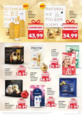 Kaufland - gazetka promocyjna Oferta Kaufland - Świąteczna Drogeria od czwartku 04.12 do wtorku 23.12 - strona 19