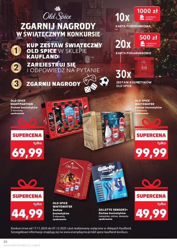 Kaufland - gazetka promocyjna Oferta Kaufland - Świąteczna Drogeria od czwartku 04.12 do wtorku 23.12 - strona 20