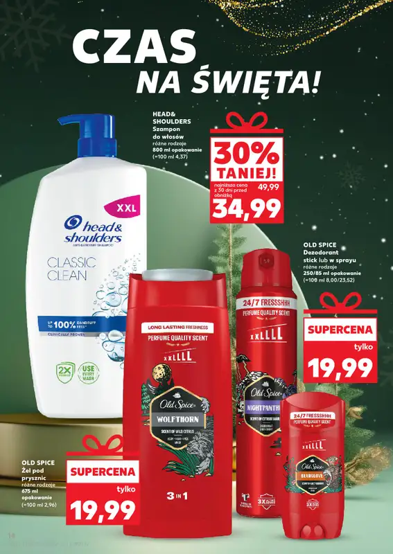 Kaufland - gazetka promocyjna Oferta Kaufland - Świąteczna Drogeria od czwartku 04.12 do wtorku 23.12 - strona 14