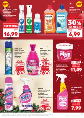 Kaufland - gazetka promocyjna Oferta Kaufland - Świąteczna Drogeria od czwartku 04.12 do wtorku 23.12 - strona 23