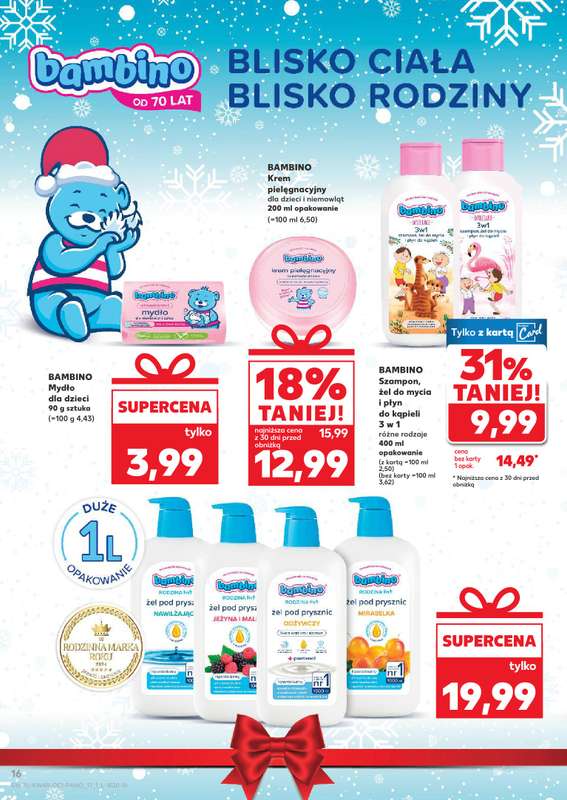 Kaufland - gazetka promocyjna Oferta Kaufland - Świąteczna Drogeria od czwartku 04.12 do wtorku 23.12 - strona 16