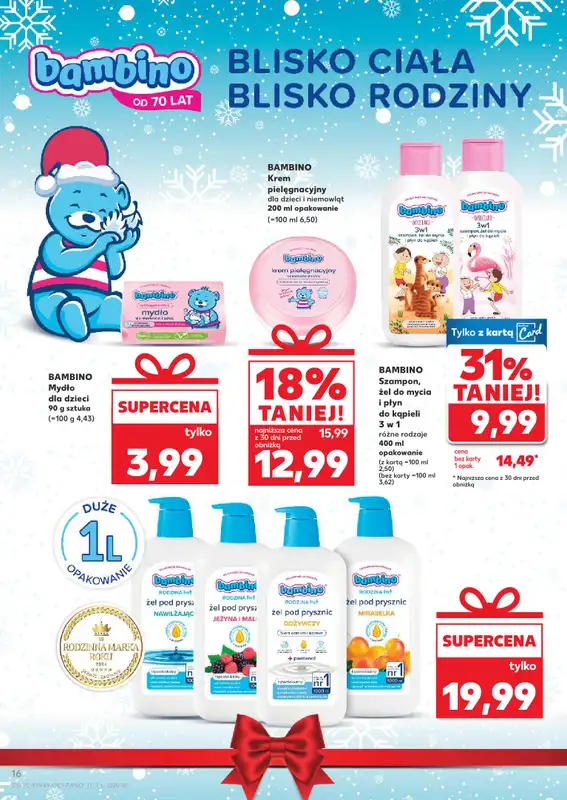 Kaufland - gazetka promocyjna Oferta Kaufland - Świąteczna Drogeria od czwartku 04.12 do wtorku 23.12 - strona 16