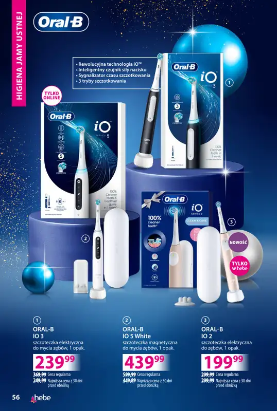 Hebe - gazetka promocyjna Katalog prezentów od środy 03.12 do środy 24.12 - strona 56
