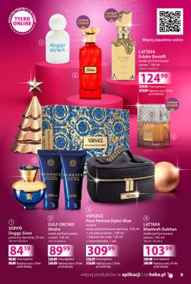 Hebe - gazetka promocyjna Katalog prezentów od środy 03.12 do środy 24.12 - strona 9