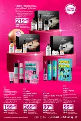 Hebe - gazetka promocyjna Katalog prezentów od środy 03.12 do środy 24.12 - strona 47