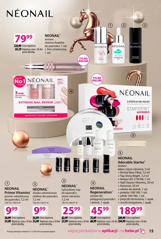 Hebe - gazetka promocyjna Katalog prezentów od środy 03.12 do środy 24.12 - strona 15