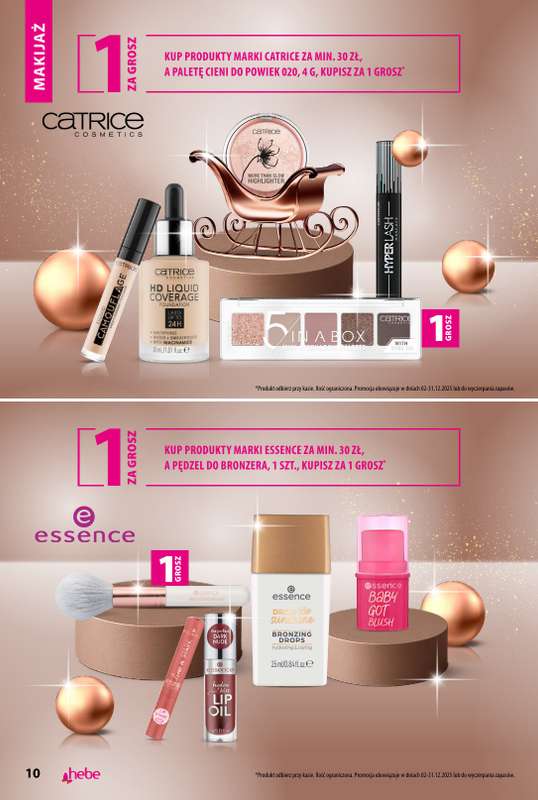 Hebe - gazetka promocyjna Katalog prezentów od środy 03.12 do środy 24.12 - strona 10
