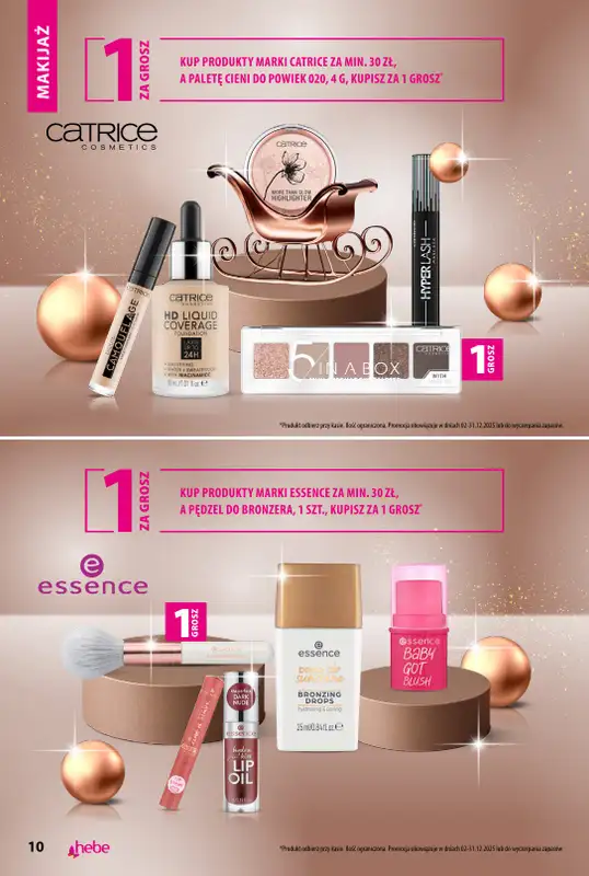 Hebe - gazetka promocyjna Katalog prezentów od środy 03.12 do środy 24.12 - strona 10