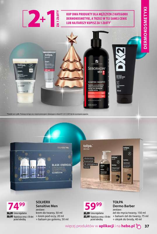 Hebe - gazetka promocyjna Katalog prezentów od środy 03.12 do środy 24.12 - strona 37