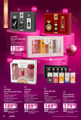 Hebe - gazetka promocyjna Katalog prezentów od środy 03.12 do środy 24.12 - strona 8