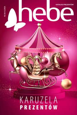 Hebe - gazetka promocyjna Katalog prezentów od środy 03.12 do środy 24.12