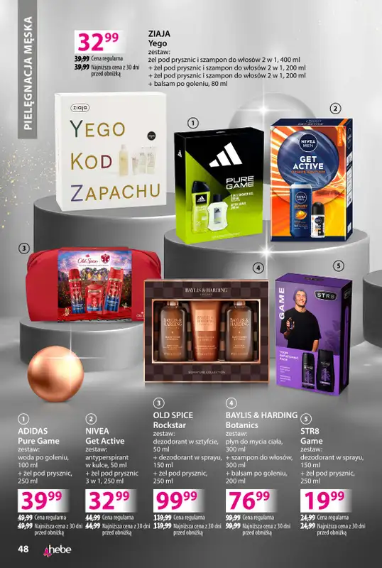 Hebe - gazetka promocyjna Katalog prezentów od środy 03.12 do środy 24.12 - strona 48