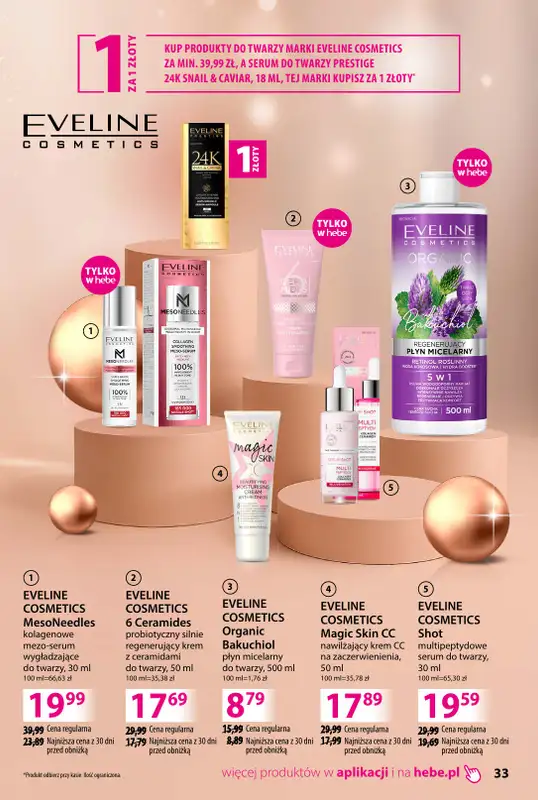 Hebe - gazetka promocyjna Katalog prezentów od środy 03.12 do środy 24.12 - strona 33