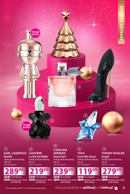 Hebe - gazetka promocyjna Katalog prezentów od środy 03.12 do środy 24.12 - strona 3