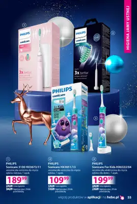 Hebe - gazetka promocyjna Katalog prezentów od środy 03.12 do środy 24.12 - strona 55