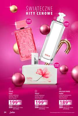 Hebe - gazetka promocyjna Katalog prezentów od środy 03.12 do środy 24.12 - strona 24