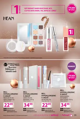 Hebe - gazetka promocyjna Katalog prezentów od środy 03.12 do środy 24.12 - strona 11
