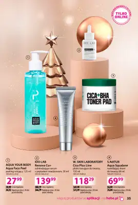 Hebe - gazetka promocyjna Katalog prezentów od środy 03.12 do środy 24.12 - strona 35