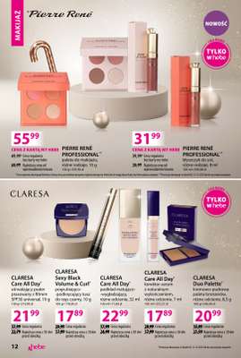 Hebe - gazetka promocyjna Katalog prezentów od środy 03.12 do środy 24.12 - strona 12