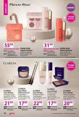 Hebe - gazetka promocyjna Katalog prezentów od środy 03.12 do środy 24.12 - strona 12