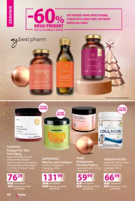 Hebe - gazetka promocyjna Katalog prezentów od środy 03.12 do środy 24.12 - strona 44