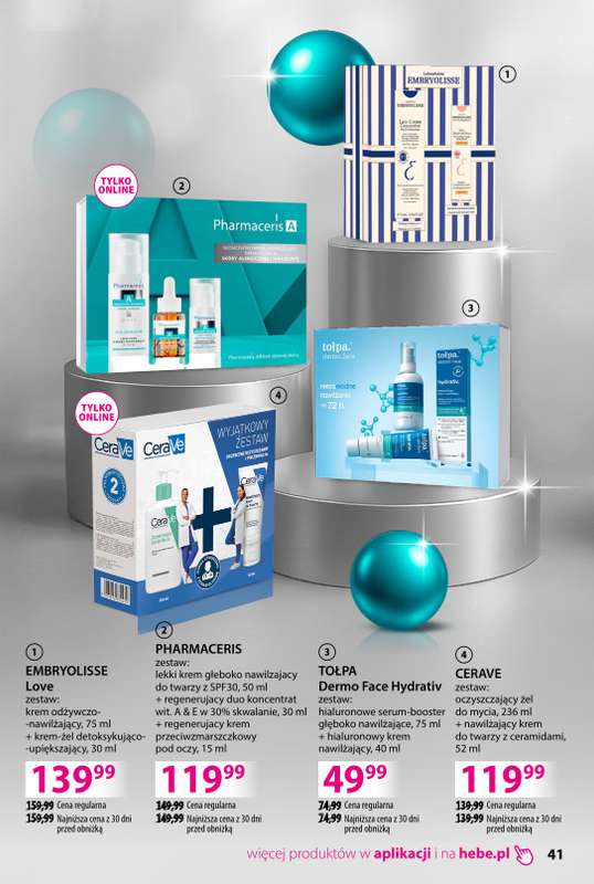 Hebe - gazetka promocyjna Katalog prezentów od środy 03.12 do środy 24.12 - strona 41