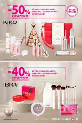Hebe - gazetka promocyjna Katalog prezentów od środy 03.12 do środy 24.12 - strona 21
