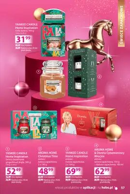 Hebe - gazetka promocyjna Katalog prezentów od środy 03.12 do środy 24.12 - strona 57