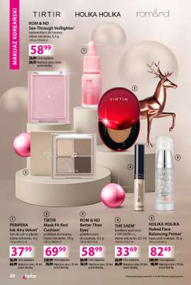 Hebe - gazetka promocyjna Katalog prezentów od środy 03.12 do środy 24.12 - strona 20