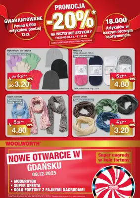 Woolworth - gazetka promocyjna WIELKIE OTWARCIE! GDAŃSK, ul. Podwale Grodzkie 8/9 od wtorku 09.12 do czwartku 11.12 - strona 8