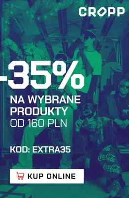 Cropp - gazetka promocyjna -35% na wybrane produkty od 160 PLN od środy 03.12 do poniedziałku 15.12