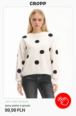 Cropp - gazetka promocyjna -35% na wybrane produkty od 160 PLN od środy 03.12 do poniedziałku 15.12 - strona 6