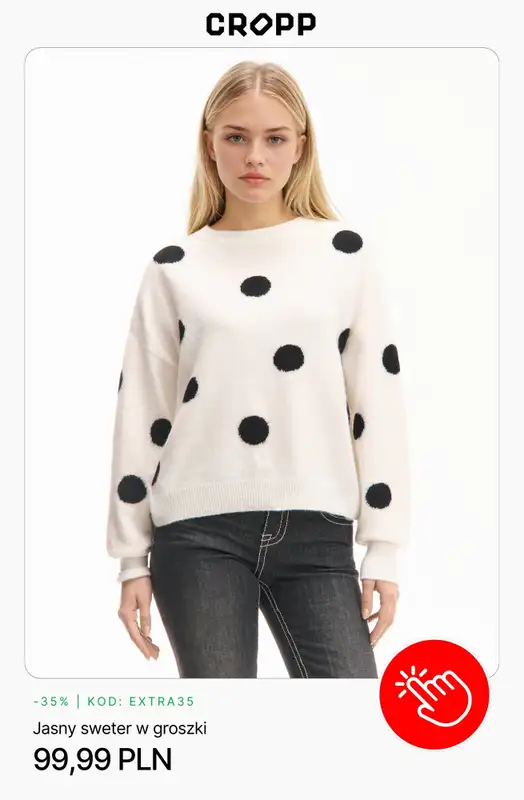 Cropp - gazetka promocyjna -35% na wybrane produkty od 160 PLN od środy 03.12 do poniedziałku 15.12 - strona 6