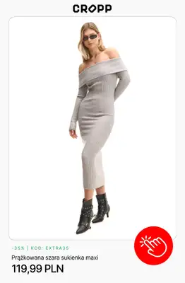 Cropp - gazetka promocyjna -35% na wybrane produkty od 160 PLN od środy 03.12 do poniedziałku 15.12 - strona 2
