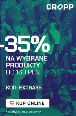 Cropp - gazetka promocyjna -35% na wybrane produkty od 160 PLN od środy 03.12 do poniedziałku 15.12