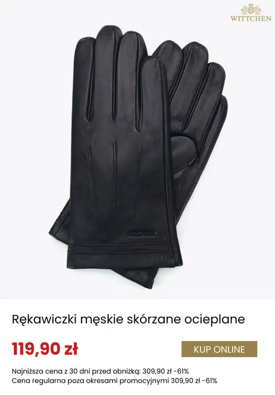 BEST SALE - gazetka promocyjna Wittchen | Do -50% świąteczna wyprzedaż od środy 03.12  - strona 8