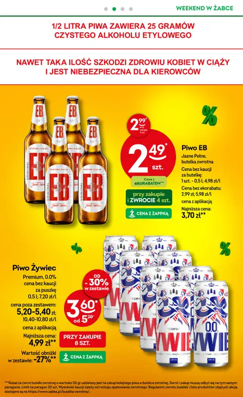 Żabka - gazetka promocyjna Gazetka weekendowa   - strona 3