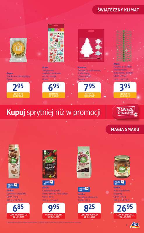 Drogerie DM - gazetka promocyjna Gazetka: Kupuj sprytniej niż w promocji! od czwartku 04.12 do środy 17.12 - strona 7