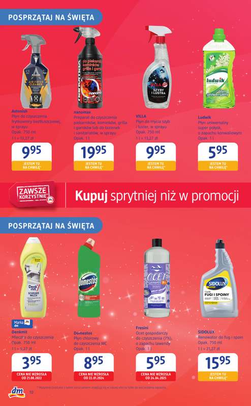 Drogerie DM - gazetka promocyjna Gazetka: Kupuj sprytniej niż w promocji! od czwartku 04.12 do środy 17.12 - strona 10