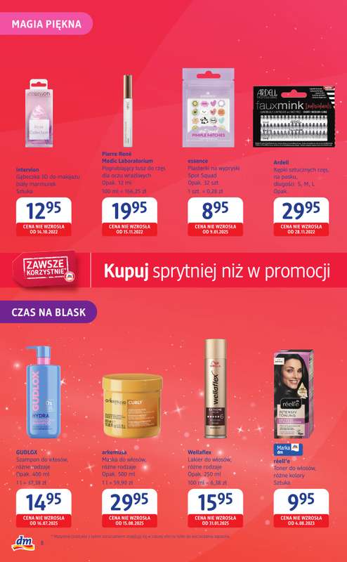 Drogerie DM - gazetka promocyjna Gazetka: Kupuj sprytniej niż w promocji! od czwartku 04.12 do środy 17.12 - strona 8