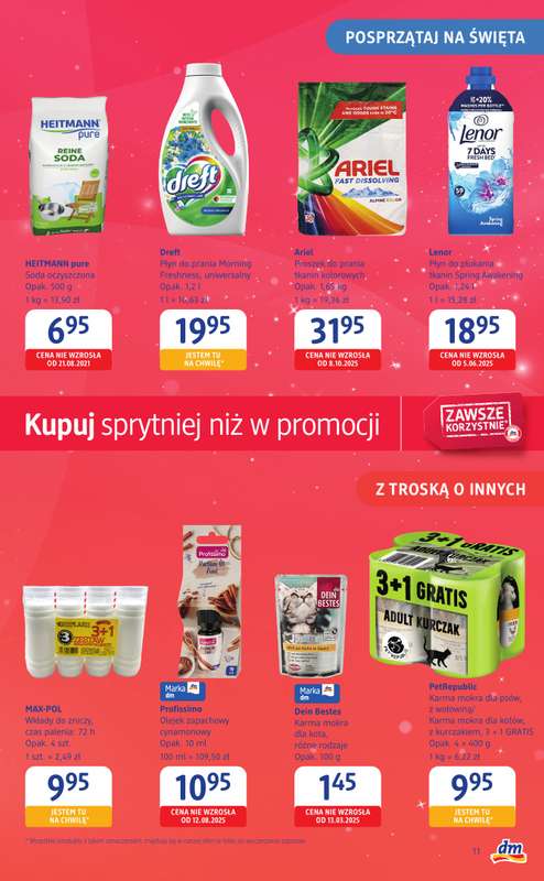 Drogerie DM - gazetka promocyjna Gazetka: Kupuj sprytniej niż w promocji! od czwartku 04.12 do środy 17.12 - strona 11