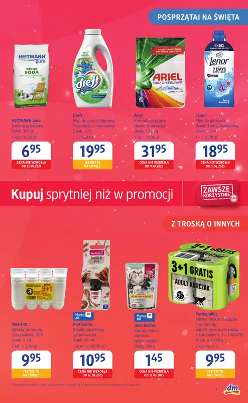 Drogerie DM - gazetka promocyjna Gazetka: Kupuj sprytniej niż w promocji! od czwartku 04.12 do środy 17.12 - strona 11