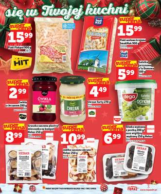 TOPAZ - gazetka promocyjna Superceny na Święta od czwartku, 11.12 od czwartku 11.12 do środy 17.12 - strona 3