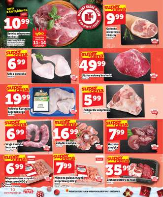 TOPAZ - gazetka promocyjna Superceny na Święta od czwartku, 11.12 od czwartku 11.12 do środy 17.12 - strona 10