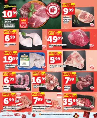 TOPAZ - gazetka promocyjna Superceny na Święta od czwartku, 11.12 od czwartku 11.12 do środy 17.12 - strona 10